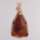 Siamese Twins Lake Superior Agate Pendant side 2