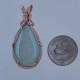 Crystal Blue Druzy Pendant