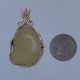 Delaware Dawn Yellow Datolite Pendant