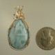 Copper Surprise Larimar Pendant