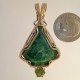 Lush Green Maw Sit Sit Pendant