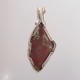 Copper Glow Red Datolite Pendant