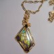 Breathtaking Yowah Opal Pendant with Chain Cgr16 sold separately