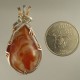 Cool Lake Superior Agate Pendant