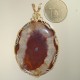 Fire Island Lake Superior Agate Pendant