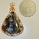 Brass King Mohawkite Pendant