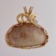 Fantasize Pink Petoskey Stone Pendant