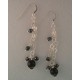 Black Dangle Earring