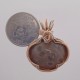 Mahogany Eyes Petoskey Stone Pendant