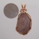 Perfect Pink Petoskey Stone Pendant