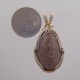 Michigan Compliment Petoskey Stone Pendant