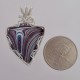 Classic Metallic Fordite Pendant