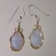 Smooth Sailing Blue Lace Agate Earrings