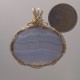 Smooth Sailing Blue Lace Agate Pendant