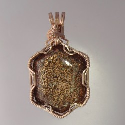 Copper Shine Firebrick Pendant