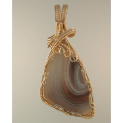 Botswana Agate Pendant