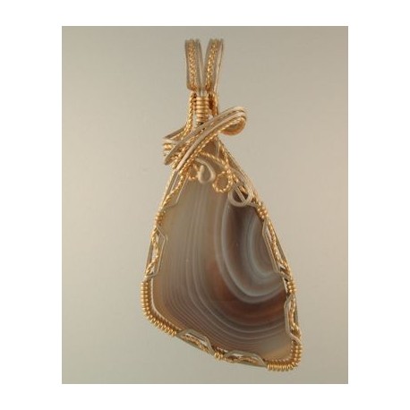 Botswana Agate Pendant