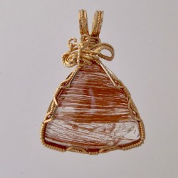 Catseye Rutilated Quartz Pendant