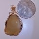 Delaware Dawn Yellow Datolite Pendant