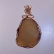 Delaware Dawn Yellow Datolite Pendant