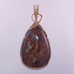 Golden Pietersite Pendant