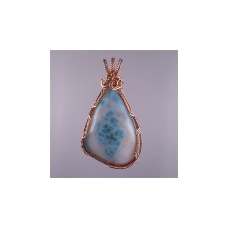 Marine Island Larimar Pendant