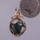 Thomsonite Spots Isle Royale Greenstone Pendant