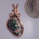 Jungle Island Isle Royale Greenstone Pendant