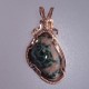 Jungle Island Isle Royale Greenstone Pendant