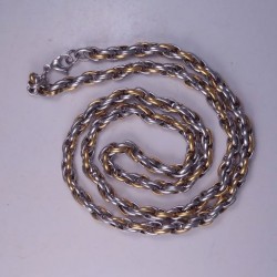 28 inch Stainless Steel Wheat Chain