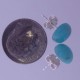 Amazonite Stud Earrings