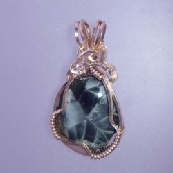 Silky Green Isle Royale Greenstone Pendant