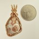 Fabulous Flamingo Thomsonite Pendant