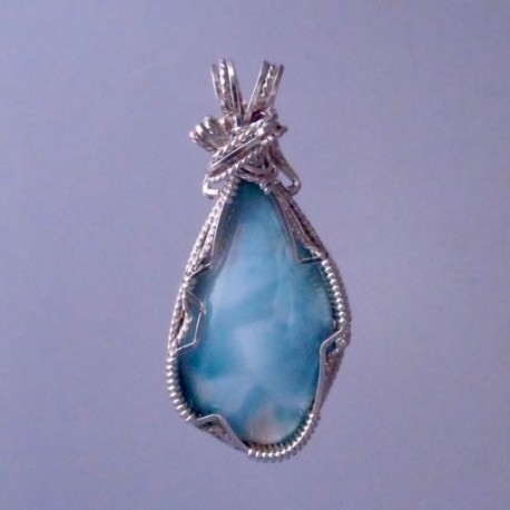 Shallow Seas Larimar Pendant