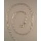 16" Sterling Silver 3mm Open Link Chain