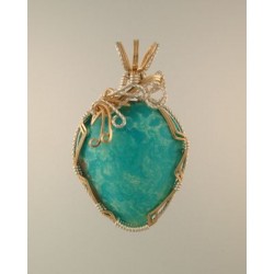 Turquoise Rhapsody Pendant