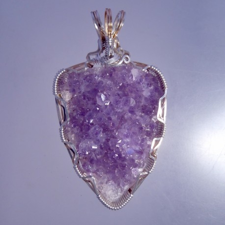 Purple Mountain Majesty Amethyst Pendant