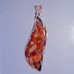 Condor Agate Pendant Designer shaped