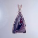 Racing Stripes Fordite Pendant