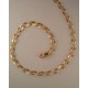 18-inch GoldFill Hammered Link Chain