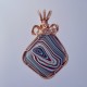 Metallically Superb Fordite Pendant