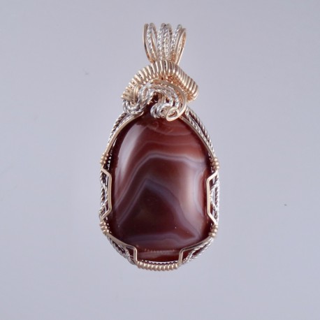 Dreamy Lake Superior Agate Pendant