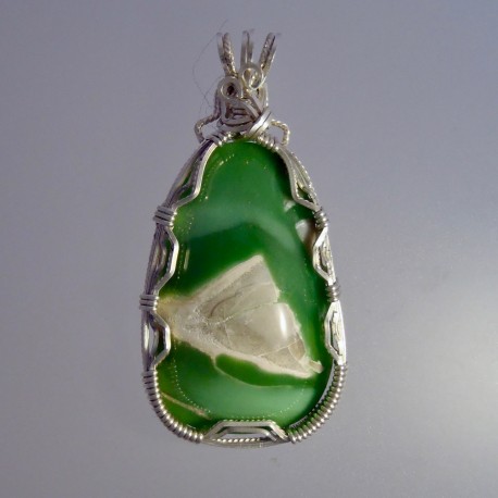 White Mountain Variscite Pendant