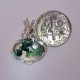 Thomsonite Flowers  Isle Royale Greenstone Pendant