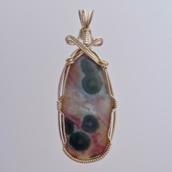 Crystal Glory Ocean Jasper Pendant