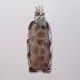 Michigan Love Petoskey Stone Pendant with Isle Royale Greenstone