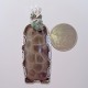 Michigan Love Petoskey Stone Pendant with Isle Royale Greenstone