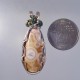 Island to Shore Thomsonite & Greenstone Pendant