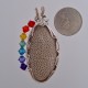 Sharing Favosites Pendant with Swarovski crystal Rainbow