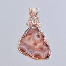 Blush Wine Thomsonite Pendant